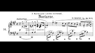 Chopin: Nocturne Op.48 No.2 in F# Minor (Moravec) chords