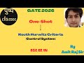 GATE One-Shot# Routh Hurwitz Criteria# Control# ECE/EE/IN