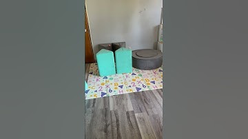 Nugget & Chunk build! #nuggetcouch #chunk #nuggetbuild #toddleractivities #toddler