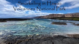 Snorkeling in Hawaii Volcanoes National Park @ Remote Backcountry Site - Keauhou Bay, Healthy Coral