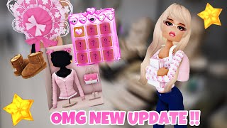 NEW UPDATE OUT NOW!! NEW HAIRS, FACES, AND ITEMS! (DRESS TO IMPRESS) #iitscloudyy
