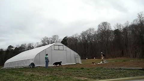 Hoop House Moving  (March 5, 2011)