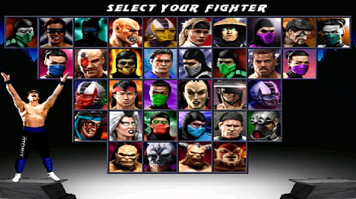 Mortal Kombat Trilogy-Arcade Version-MK Komplete 2025-Johnny Cage MK2-Gameplay 4K-60 FPS