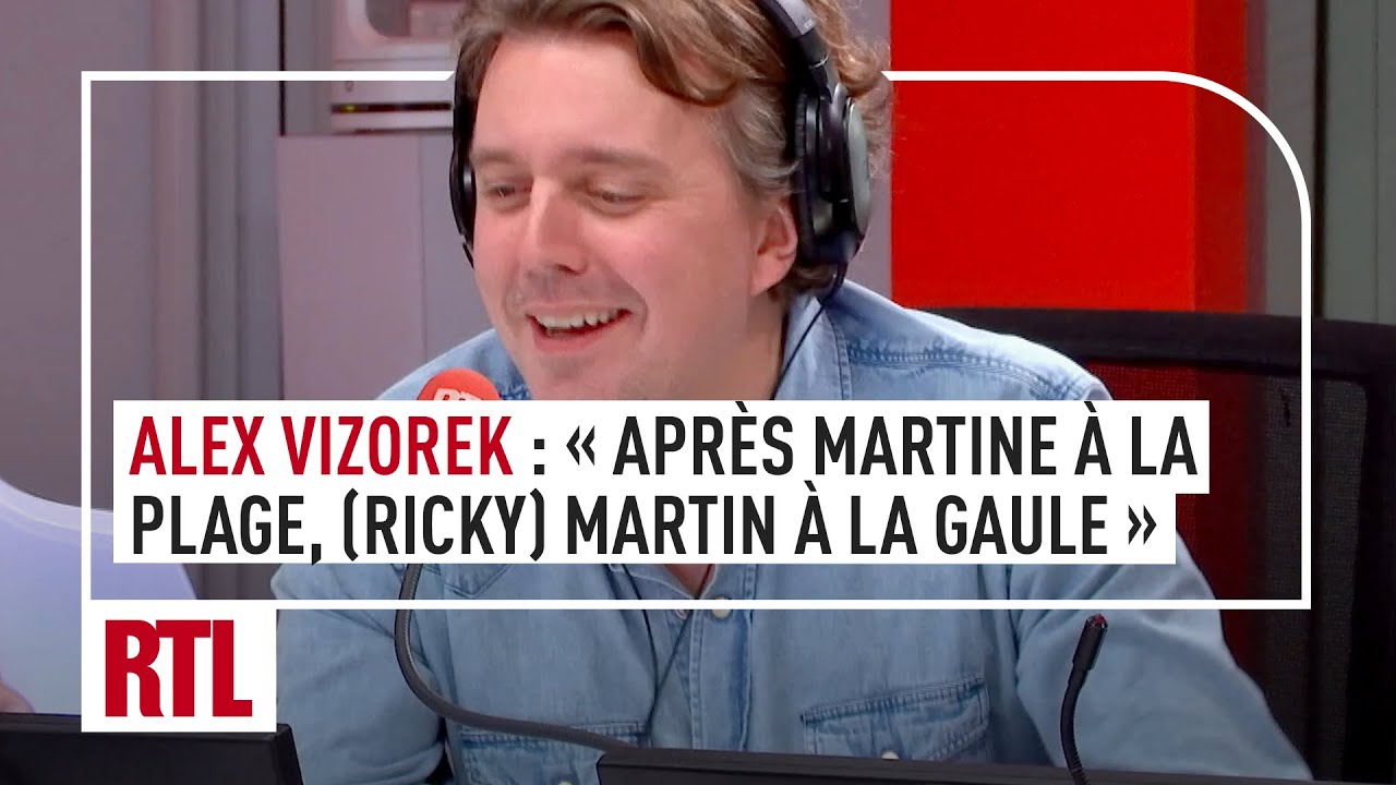 Alex Vizorek  Aprs Martine  la plage Ricky Martin a la gaule