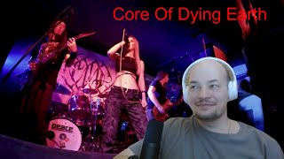 Core Of Dying Earth - Invasion (live in Samara). First time watching. Reaction. Реакция.