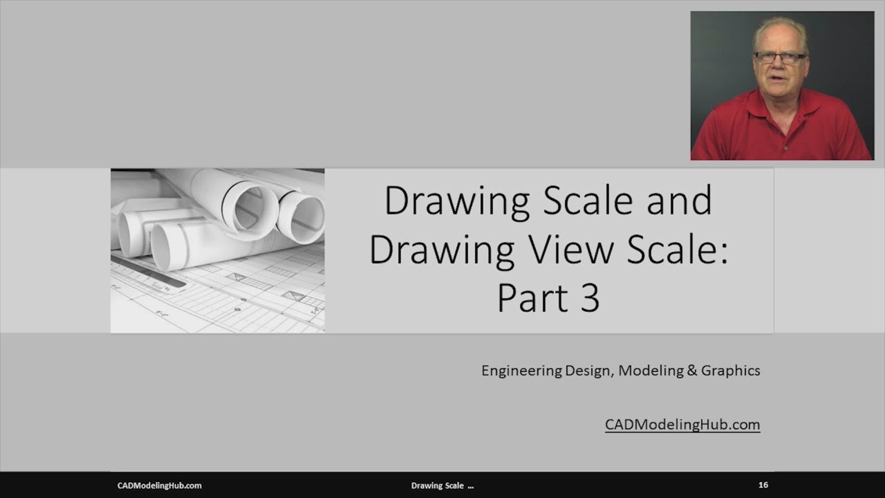 Drawing Scale and Drawing View Scale Part 3 - YouTube