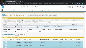 BoonPlus:Adding Product Line Item Made Easy with PickList, AutoComplete, LookUp Fields in Salesforce