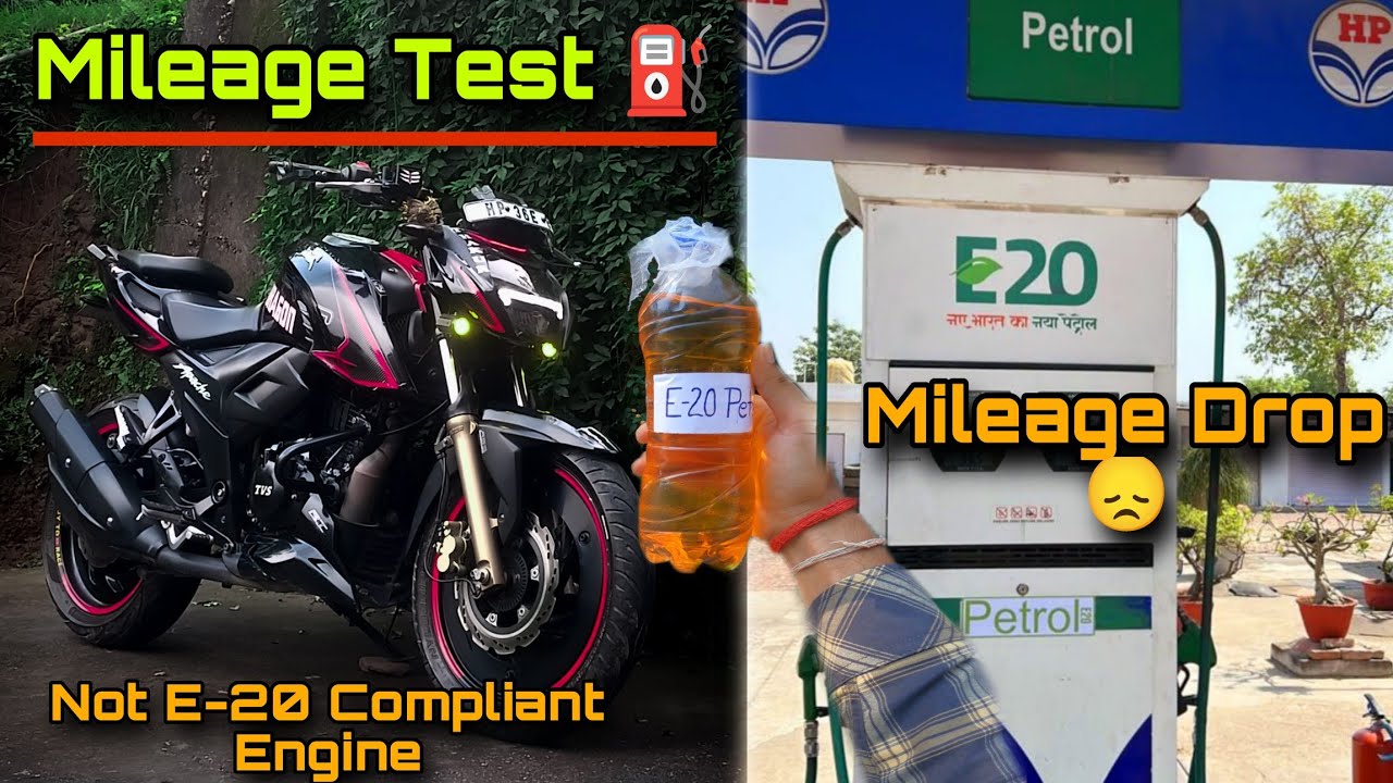 Apache RTR 200 Mileage Test on E20 Petrol ⛽| Shocking Results! | Not E-20 Compliant Engine