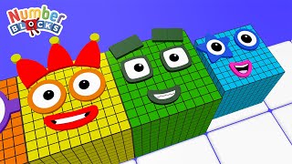 Let's Count 1 to 100 with Numberblocks Step Squad | Easy &amp; Super Fun for Kids