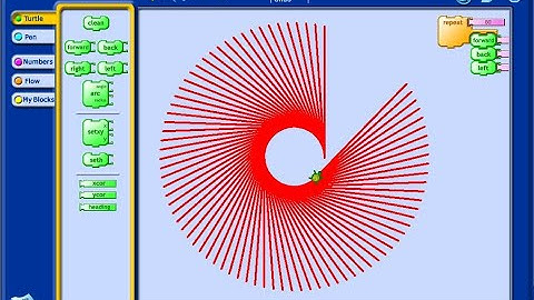 TurtleArt : 1. Getting Started