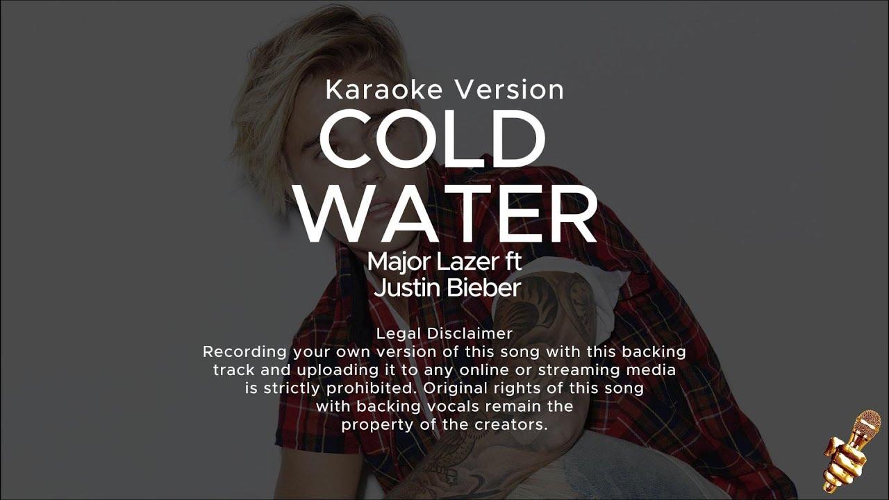 Cold Water (feat. Justin Bieber & MØ) (Karaoke Version)