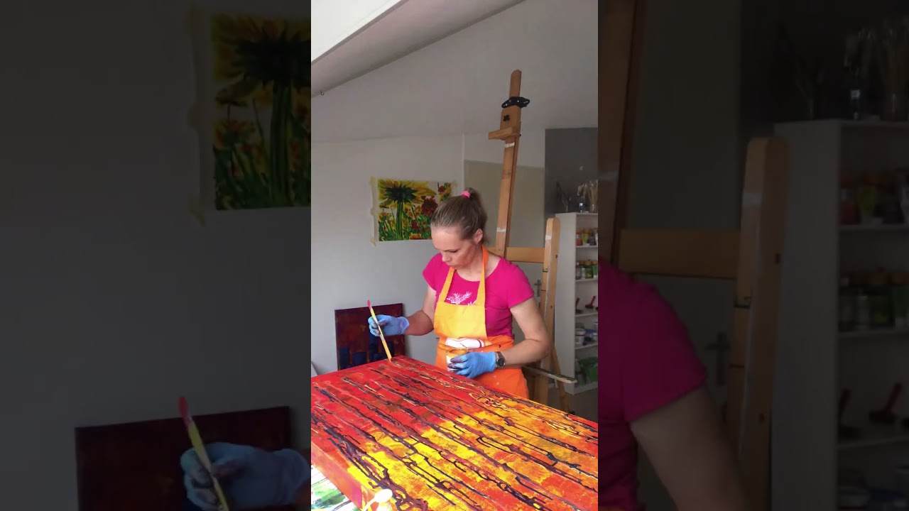 Elise Eekhout Art - Making of "Tranquil City 07"