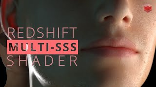 Cinema 4D: Get Realistic Skin tone with Redshift Shader || Multi-SSS Channel Breakdown