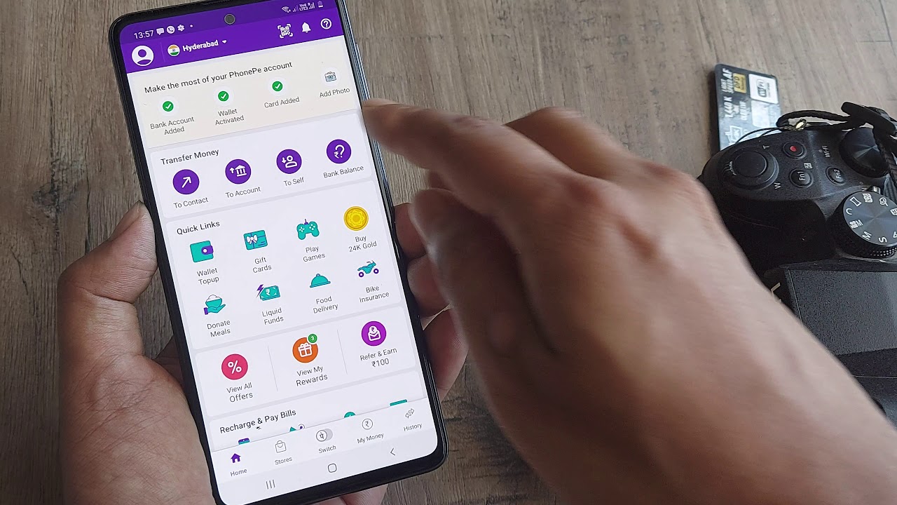 how to open a phonepe account