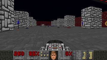 my custom Doom2 wad "Doomamania"