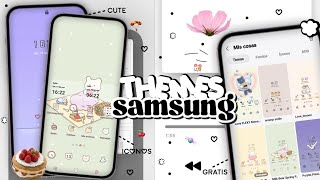 PERSONALIZA TU CELULAR ✩彡: Temas lindos y gratis de Samsung