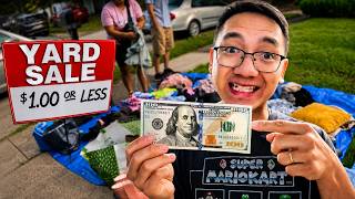 Can I Turn $100 Into $1,000 in 3 Hours at Yard Sales?