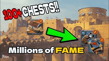 I spent ONE MILLION Faction Points in Albion Online! HUGE loot opened 100+ CHESTS. WORTH IT in 2022?