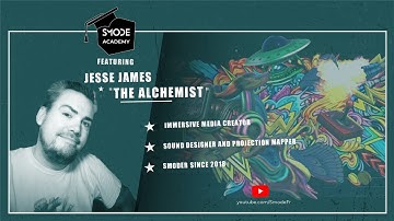 Interacting with visuals experiments - Jesse James - Smode Academy Guest #13 ( lockdown live )