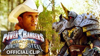 The Rangers go on a school camping trip, but an surprise visit from...