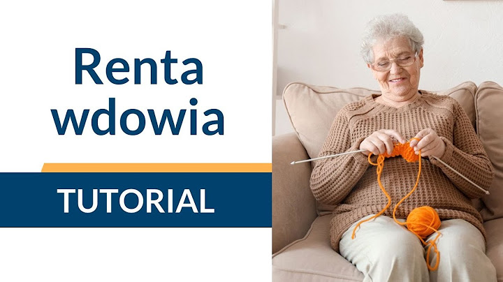 Renta wdowia [tutorial]