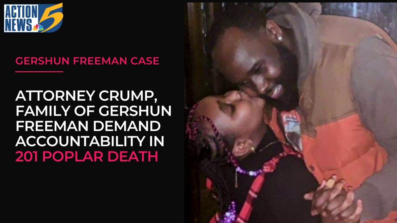 Attorney Ben Crump, family of Gershun Freeman demand accountability in