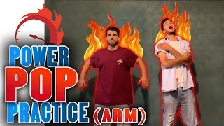 Hard POP  Practice (Arm POP) | Popping dance | Alireza Sonic