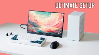 ULTIMATE Portable Desktop Gaming PC Setup🔥🔥🔥