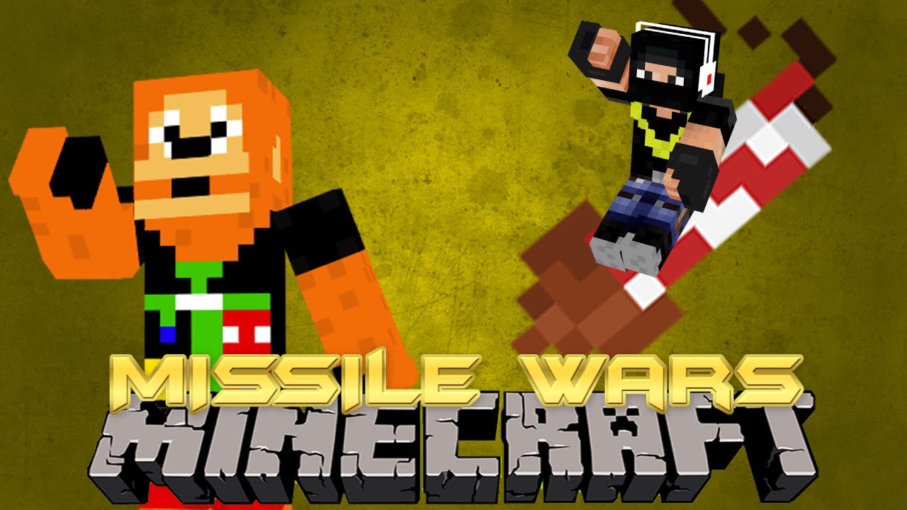 Minecraft MISSILE WARS!!! w/ djmastor