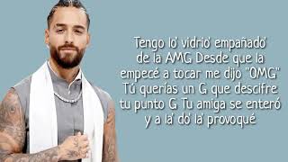 Maluma, Ryan Castro - Luna Llena (Letra)