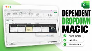 How to Create Linked Drop-Down Lists in Excel (Cascading Choice Menus)