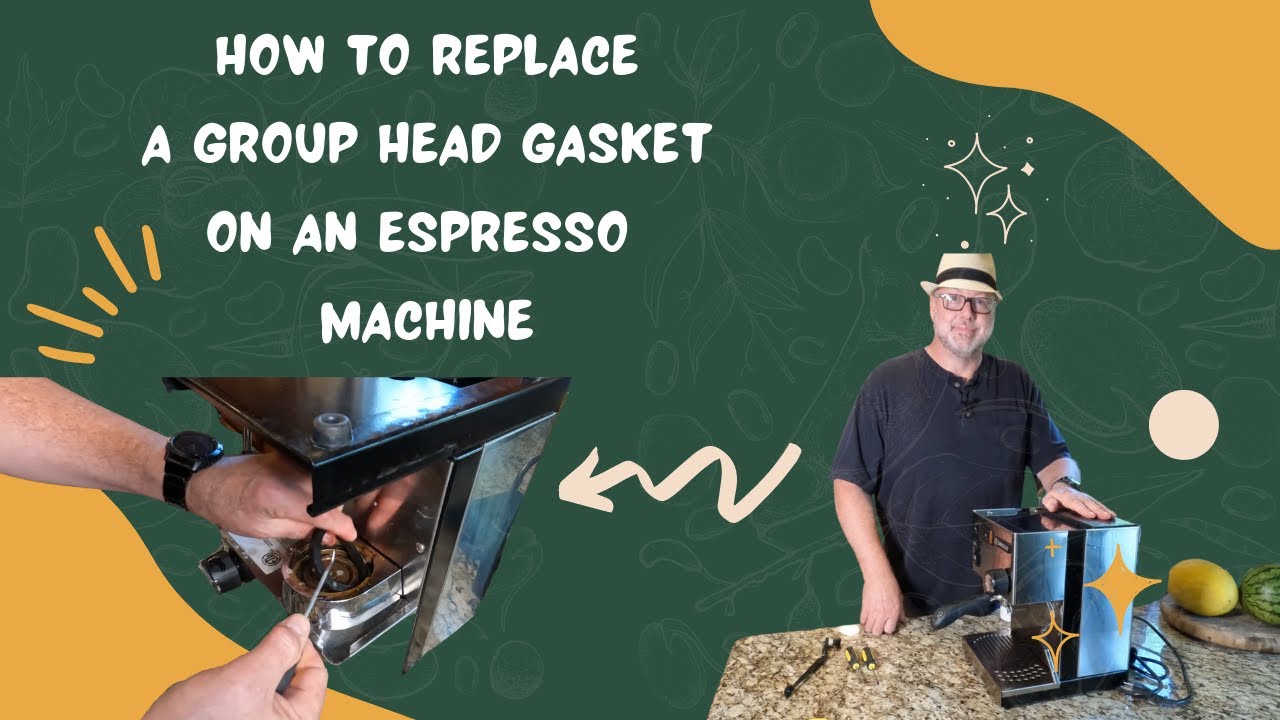 Rancilio Silvia Group Head Gasket Replacement YouTube