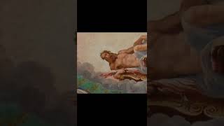 Il trono di Giove rilievo in stucco di Giulio Romano, Mantova 1528.