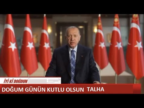 İyi ki doğdun TALHA - İsme Özel Doğum Günü Kutlaması (FULL)