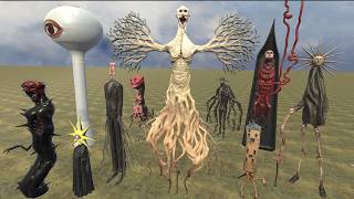 Desiderio Vs The Boiled One - 3D Doctor Nowhere Monster Size Comparison
