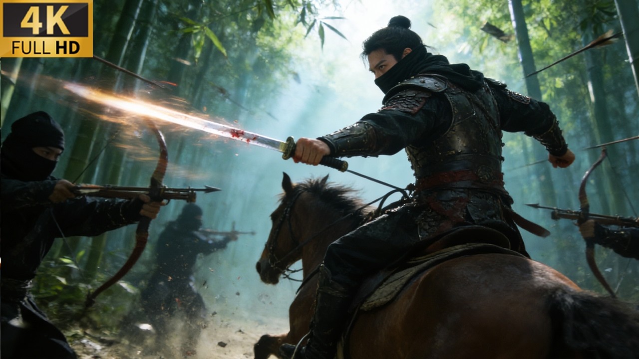 Кунг-фу💥Ночь десять тысяч вспышек мечей💥Юноша отомстит💥Месть героя боевик