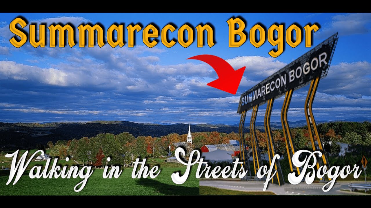 Bogor Summarecon | Street Walk. West Java Indonesia