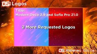 05: Logos - 2 More Requested Logos (Saturday, 18-10-2025)