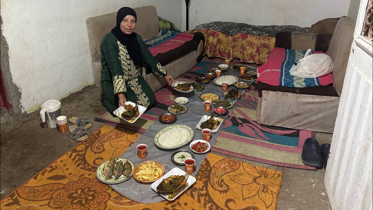 بصي بق الموضوع مش سمك سنجاري الموضوع والطعم كله في لمتنا عند حماتي عزمتني علي احلي سمك سنجاري 