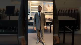 Moss Green Double Breasted Suit with sharp lines.                  #hiphop #suit #mensstreetstyle