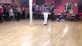 Celebrity Tango  basic step demo: use of pause on 4 and 8 count Wealth