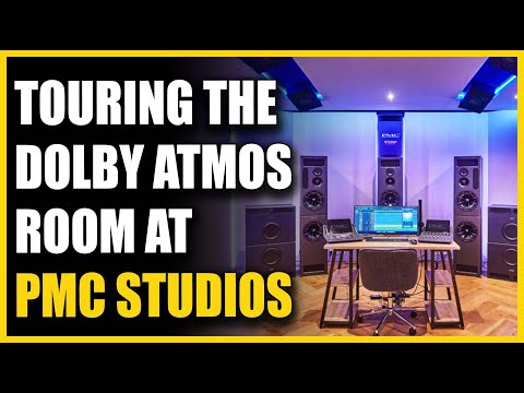 Touring the Dolby Atmos Room at PMC Studios