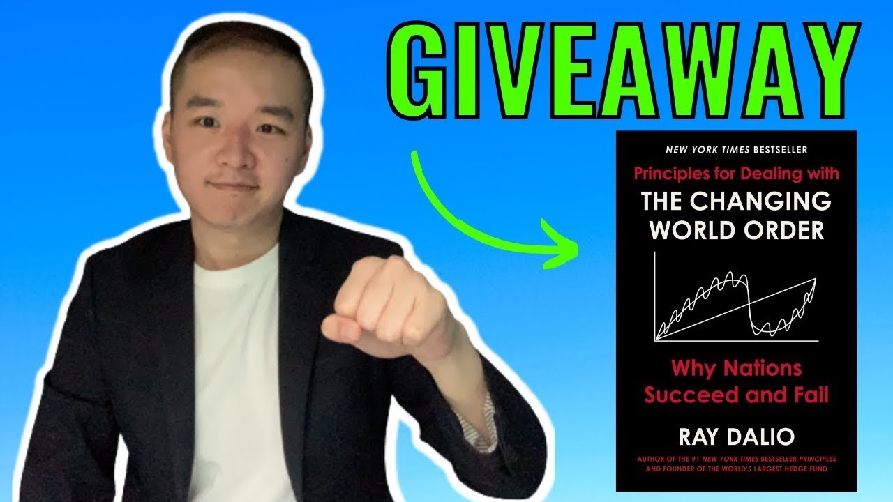 Giveaway 10 copies of RAY DALIO The Changing World Order book - YouTube