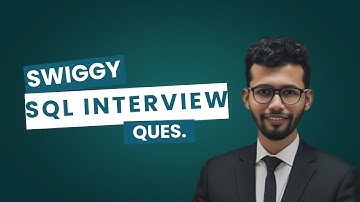 Swiggy SQL Interview Question | Self Join | Udit Soni