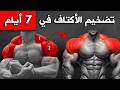 7 تمارين رهيبة لتضخيم وتعريض الأكتاف ستجعلك ضخم كالحائط للأعمار بين 18 إلى 55