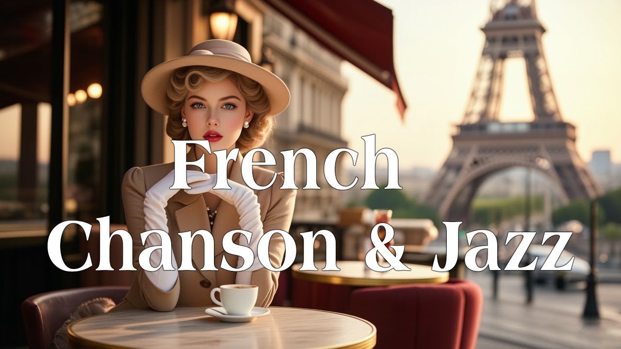 【Playlist #78】French Chanson & Jazz Vibes 🪗 | Elegant Parisian Café Sounds : France 🇫🇷