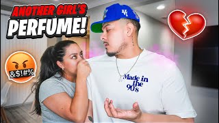 SMELLING LIKE ANOTHER GIRL PRANK ON GIRLFRIEND! *GONE WRONG*