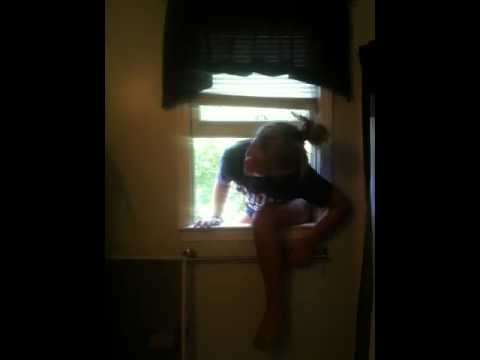 Woman Gets Stuck In Window