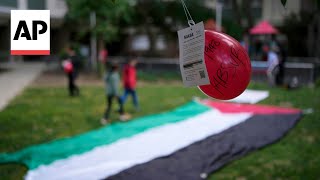 People In Lisbon Show Solidarity With Palestinians On Nakba Remembrance Day