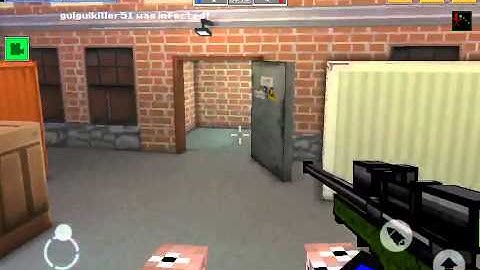 [Block Force - Pixel Style Gun Shooter Game] Glitch zombie sniper!!!!!